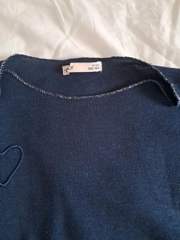 Pull légère marine - photo numéro 2