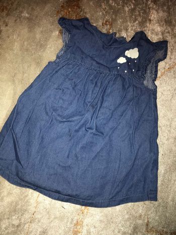 Robe en jean