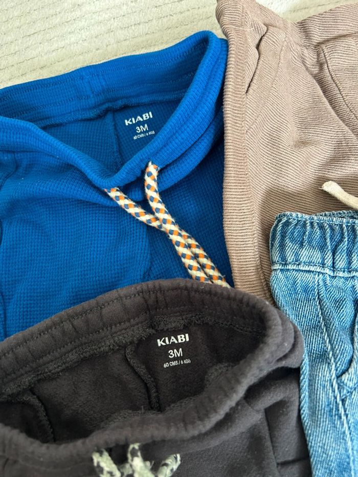 Lot de 4 pantalon Kiabi - photo numéro 2