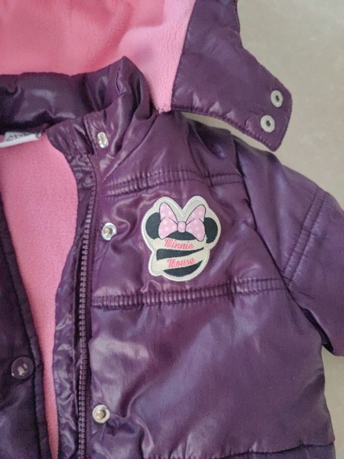 Magnifique manteau polaire Chaud Minnie 3/4 ans - photo numéro 7