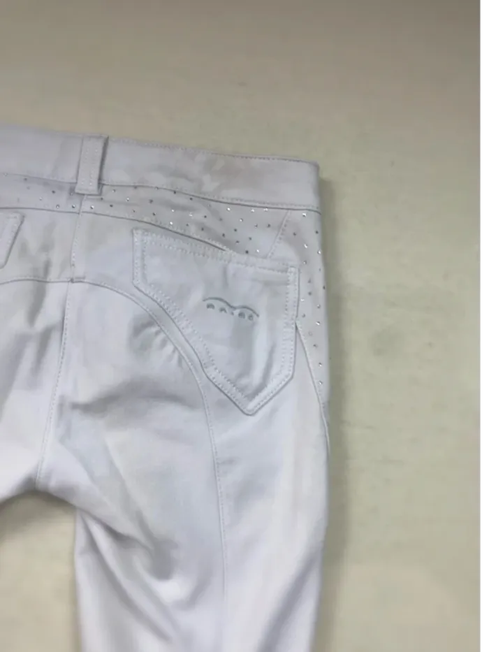 Pantalon concours Animo Italia I38 D-32 Blanc Très Bon État - photo numéro 10