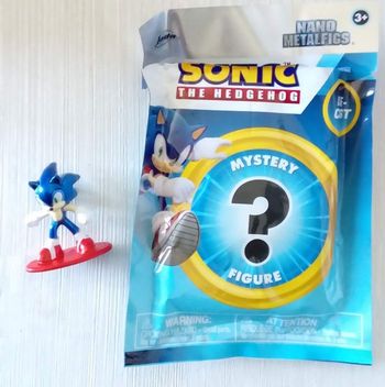 🩵 Figurine Sonic en métal neuve 🩵