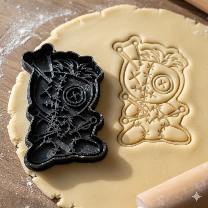 Emporte-pièce Vaudou 8 cm - Découpoir pour Biscuits Originaux