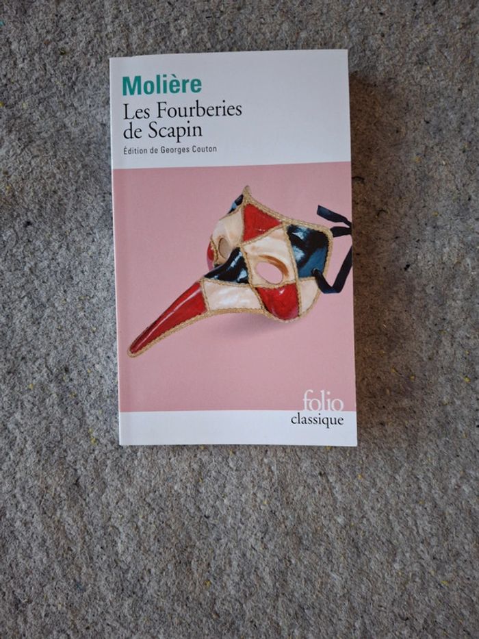 Livre les fourberies de Scapin