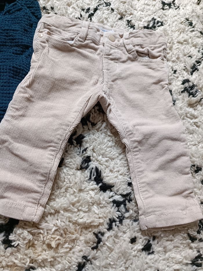 Lot de 2 pantalons hiver 3-6 mois - photo numéro 3