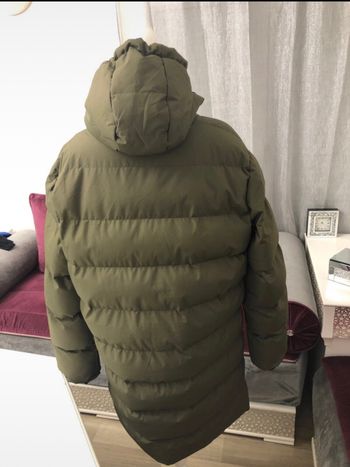 Doudoune longue kaki Cappuccino XXL – Neuve sans étiquette – Chaude & confortable