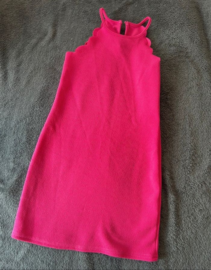 Robe rose fushia