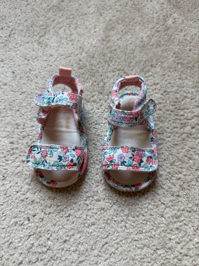 Paire de chaussons sandales 6/12 mois - Obaïbi - photo numéro 2