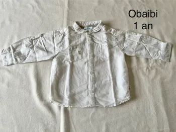 Chemise obaibi 1 an