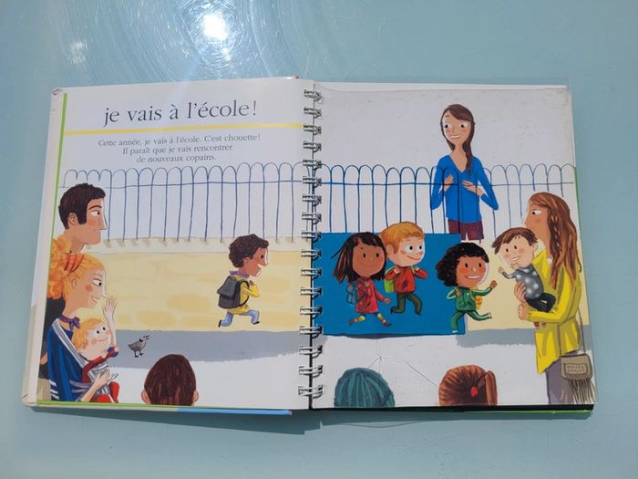 Mes Premières Découvertes Gallimard grand format 🖌 Je vais à l'école 🎒 - photo numéro 4