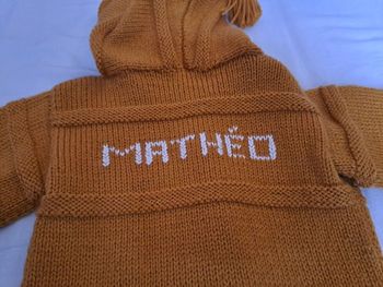 Gilet tricoté Mathéo NEUF