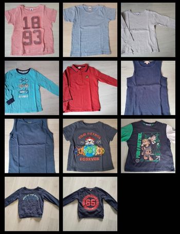 Lot vêtements garçon 5 ans