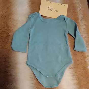 Body bébé fille ou garçon mixte bleu 86 cm - 18 mois