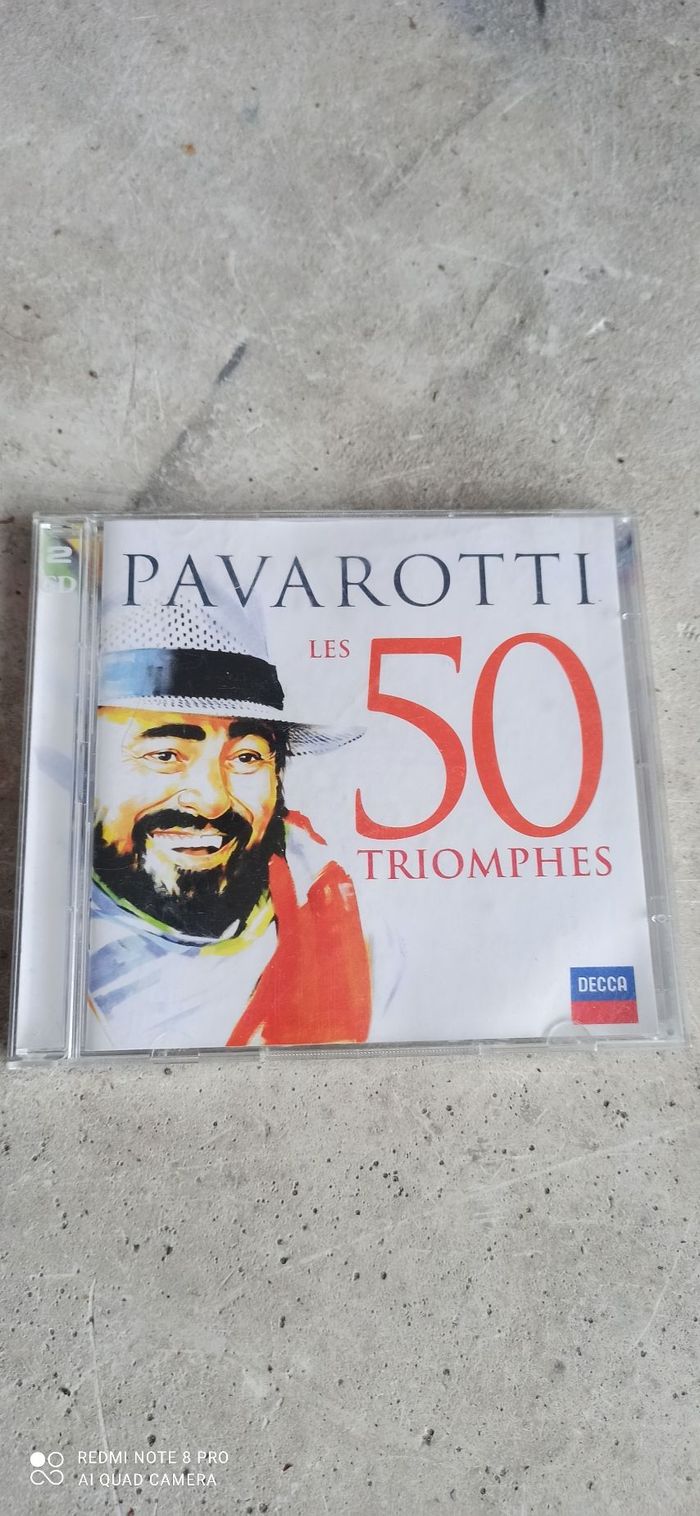 Double cd pavarotti