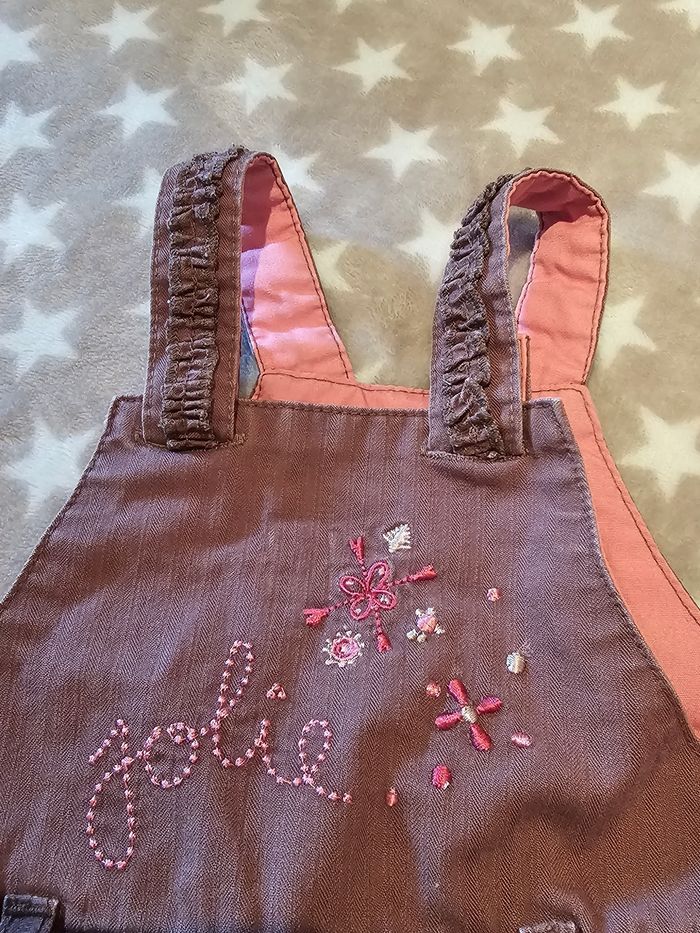 Salopette fille 6 mois - photo numéro 3