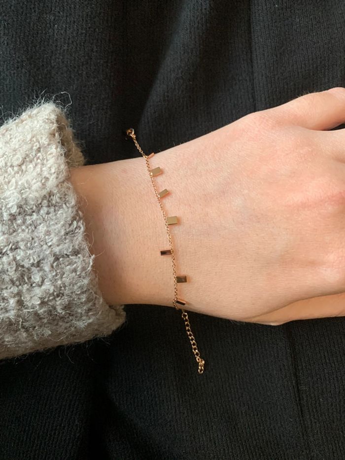 Bracelet Maboxbijoux acier inoxydable.