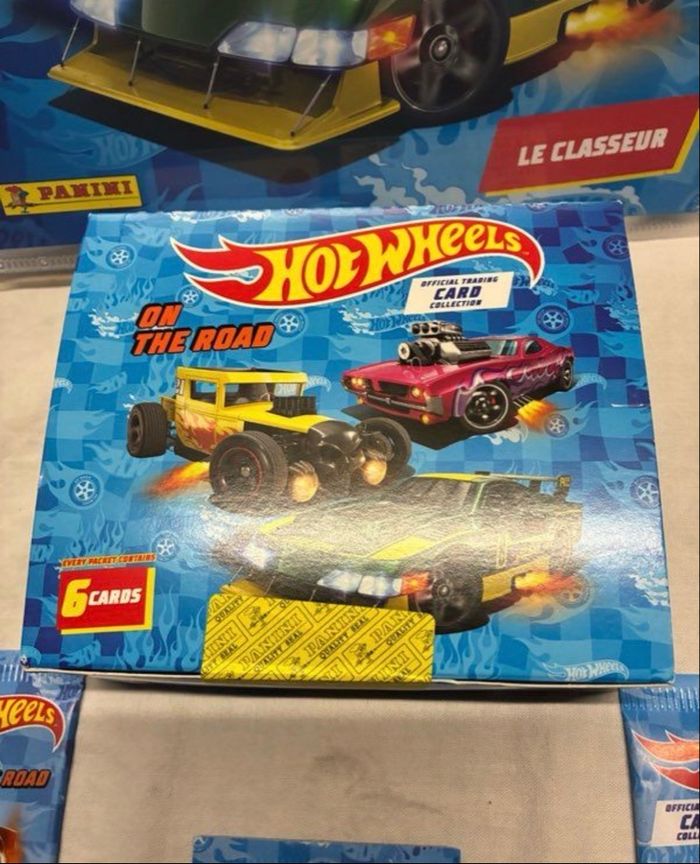 Kit panini cartes à collectionner Hotwheels on the Road - photo numéro 3