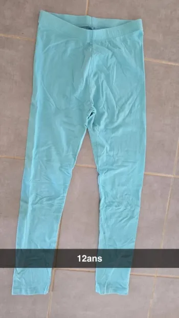 Legging turquoise