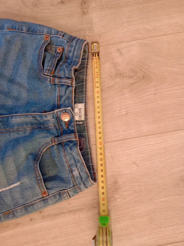 Short fille 32 jeans c84 - photo numéro 8