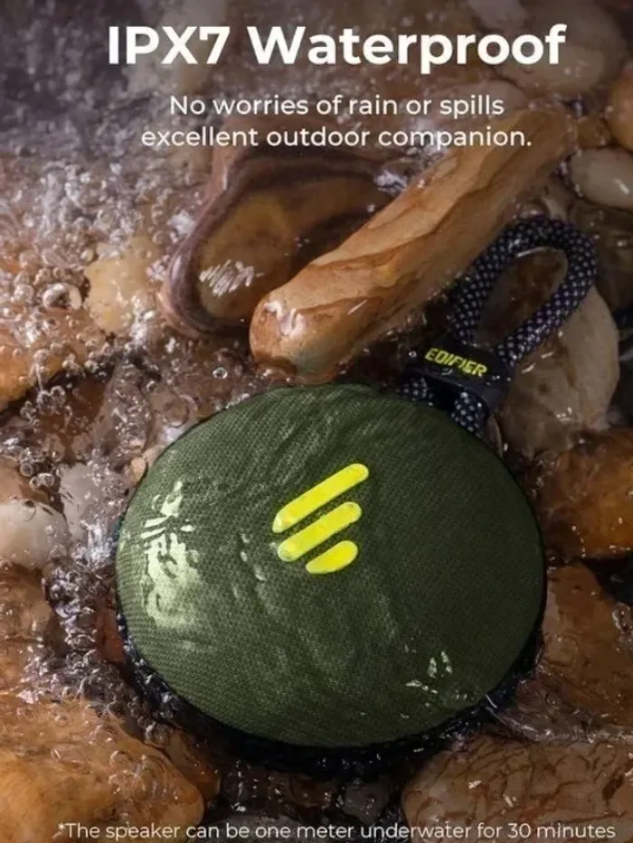 Mp 100 plus haut parleur Enceinte Bluetooth portable couleur vert et noir - photo numéro 3