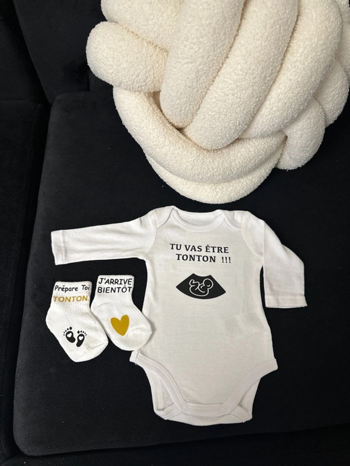 Ensemble annonce grossesse tonton - photo numéro 3