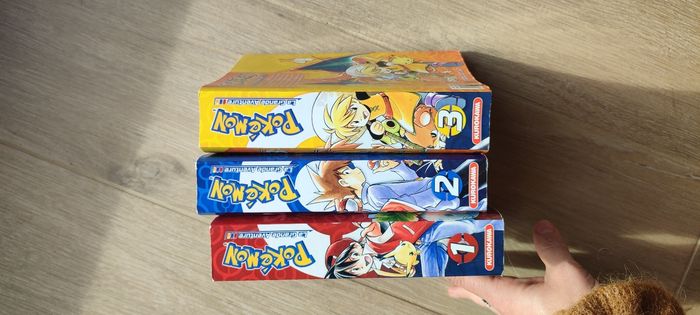 Lot de 3 mangas Pokemon