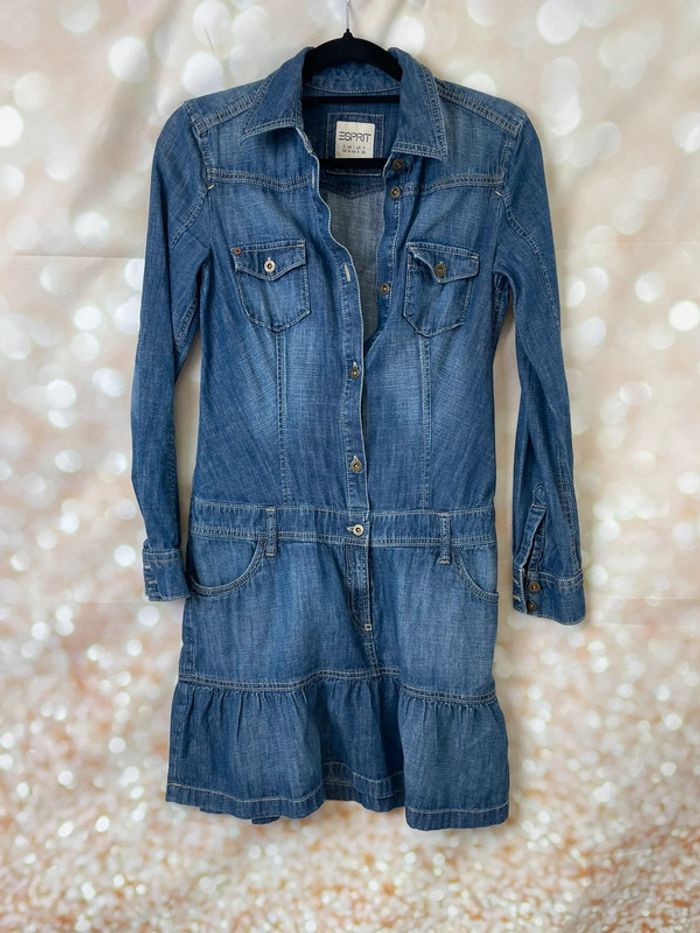 Robe courte en jeans ESPRIT 36