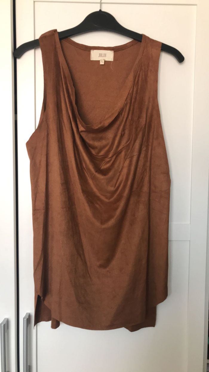 Débardeur marron