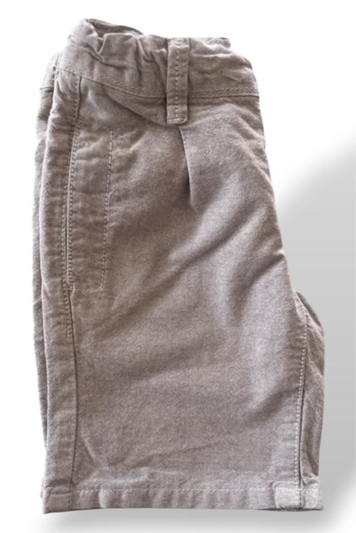 Short en toile enfant / gris clair / enfant / 4ans-104cm / Kiabi - photo numéro 4