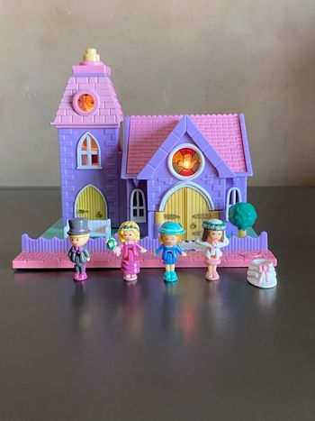 Polly Pocket chapelle Light up Wedding vintage 