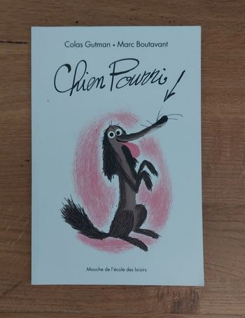 Chien Pourri - mouche de l'école des loisirs 