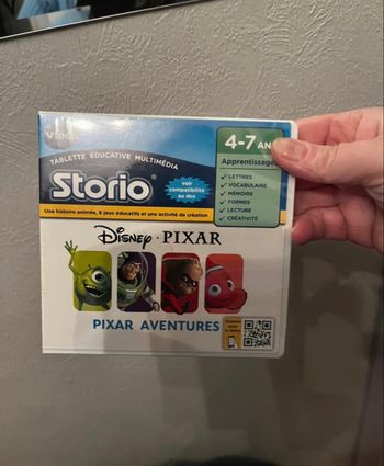 Jeu Disney pixar aventures storio vtech