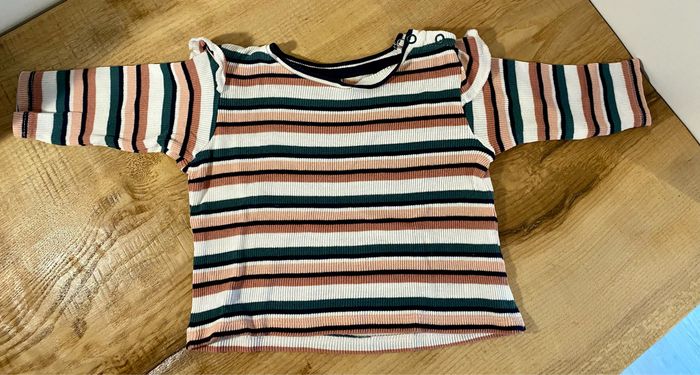 T shirt manches longues fille 12 mois