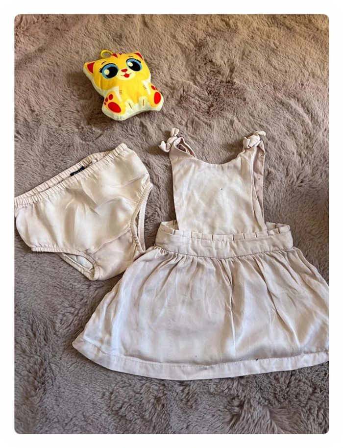 Robe bretelles avec bloomer