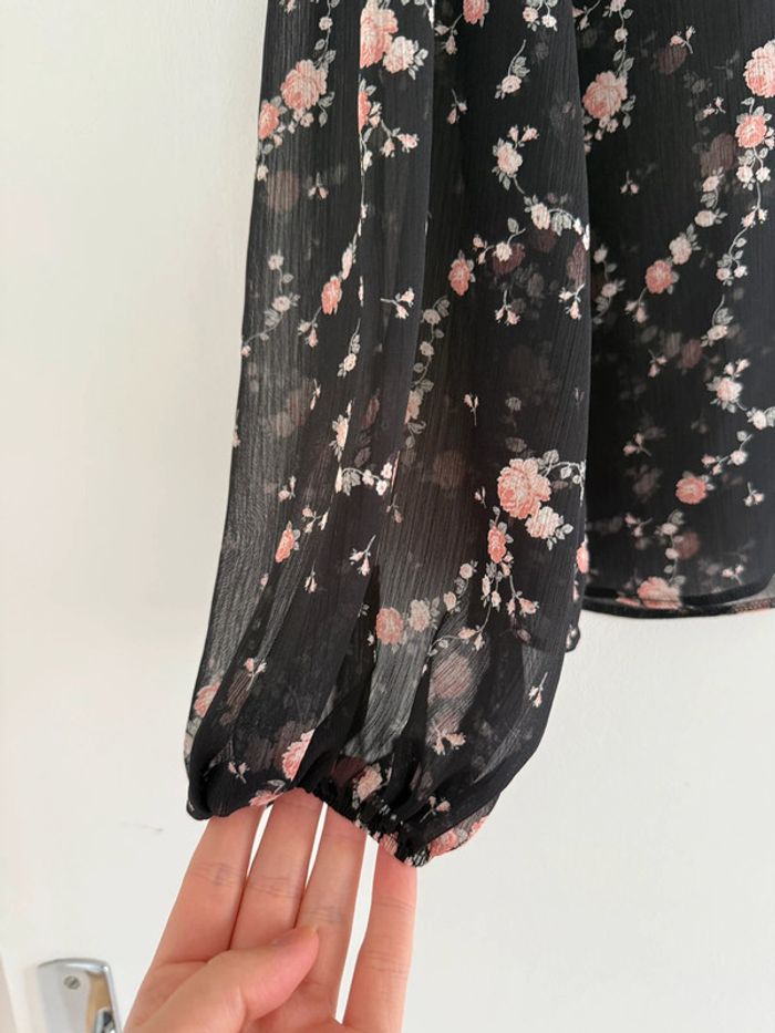 Blouse fluide transparente / Taille 38 - photo numéro 7