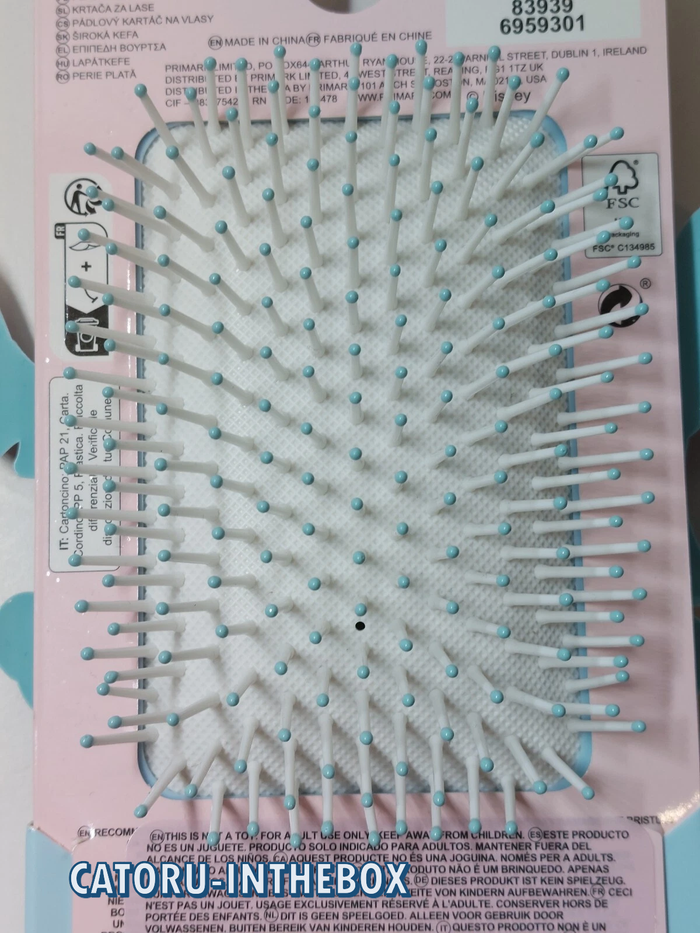 Brosse / Paddle Brush Disney Stitch & Angel - photo numéro 2