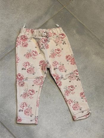 Pantalon fleurs