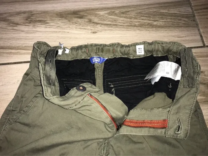 Pantalon jack & Jones 14 ans vert kaki - photo numéro 4