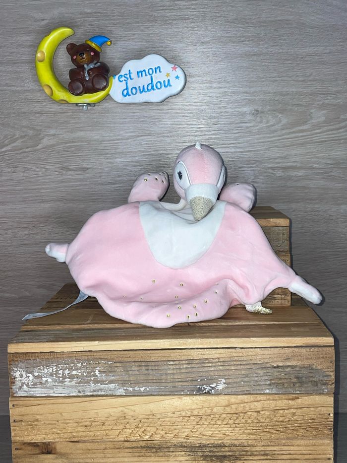 NIC644 doudou flamant rose 🦩 nicotoy