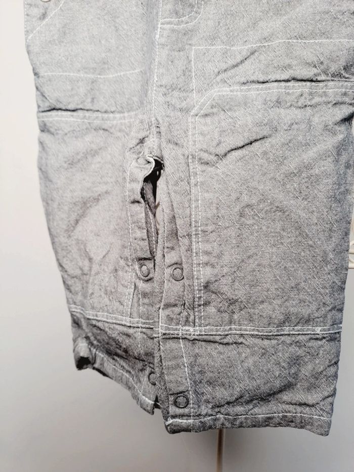 Salopette grise 6 mois - photo numéro 4