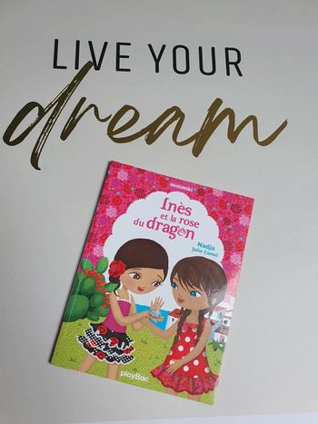 Livre Inès et la rose du dragon