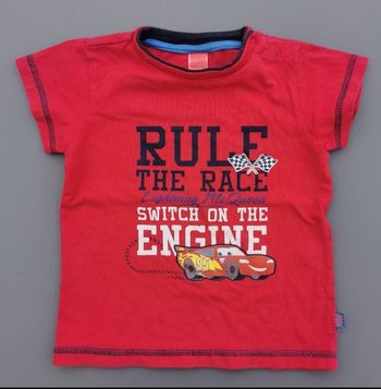 Tee-shirt MC 3 ans garcon Cars