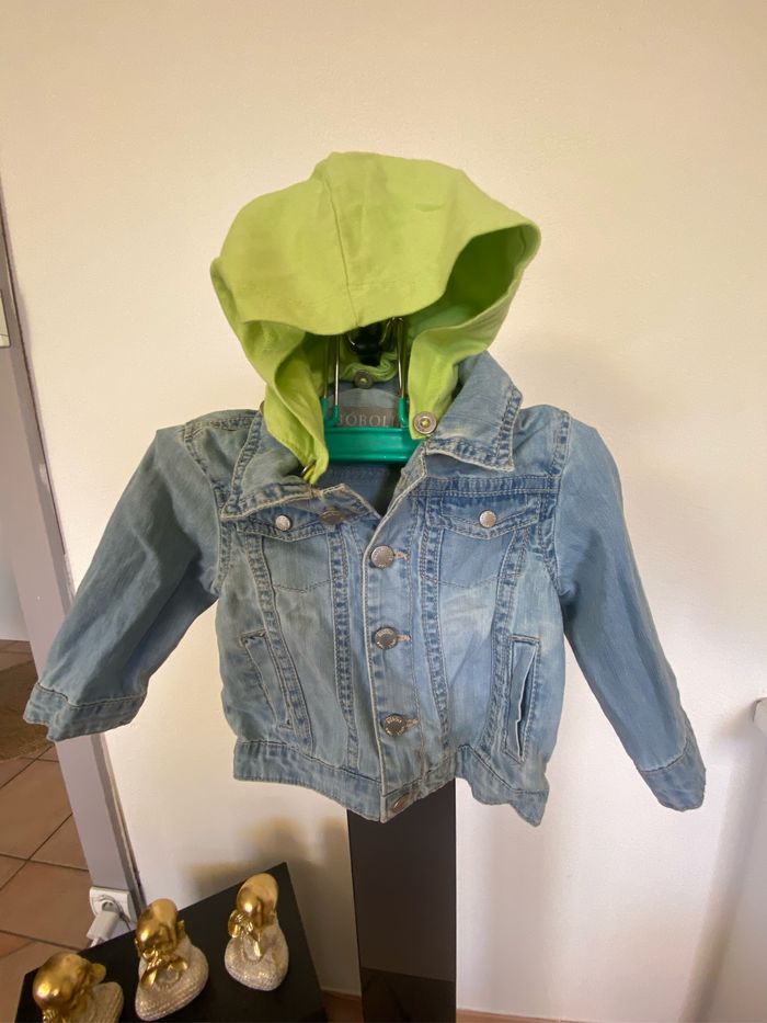 Veste en jean bébé 3 mois - photo numéro 7