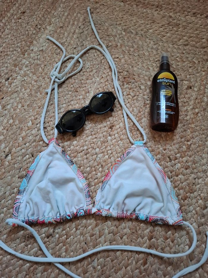 Haut de maillot de bain ajustable taille unique - photo numéro 5