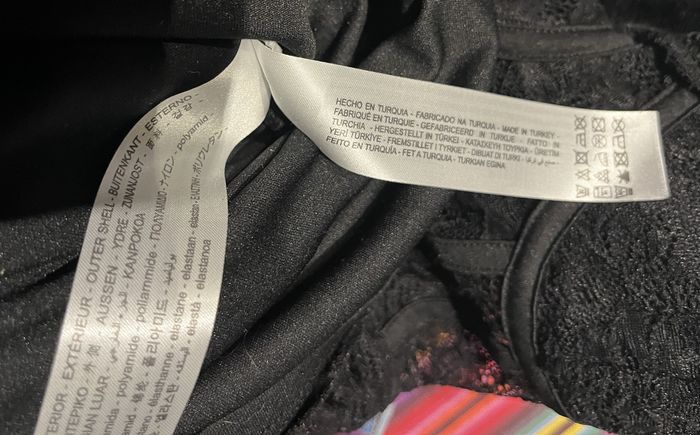 Robe courte dentelle noire Bershka xs-34 - photo numéro 6
