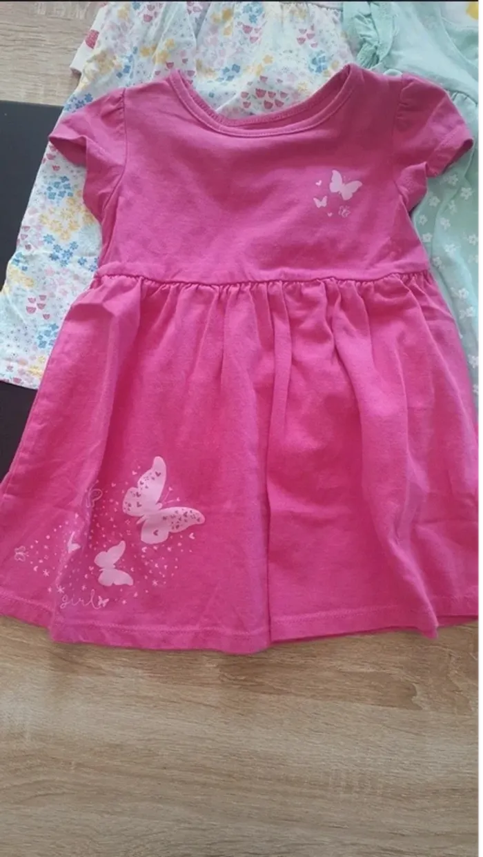 Lot de 5 robes 80 cm - photo numéro 3