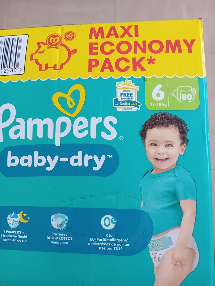 2 pampers maxi economy pack baby dry T6. - photo numéro 3