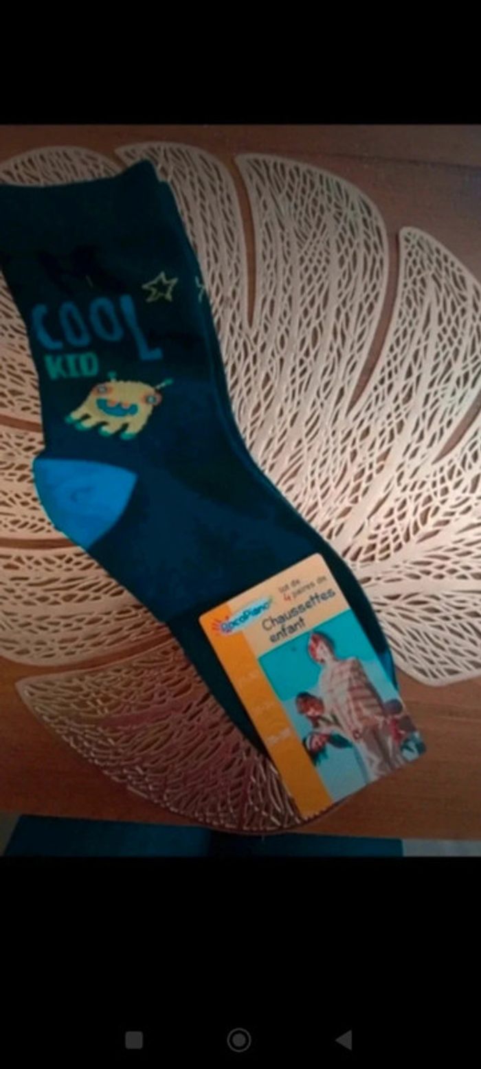 4 paires de chaussettes 35-38