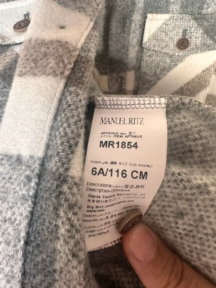 Veste chemise 6 ans - photo numéro 3
