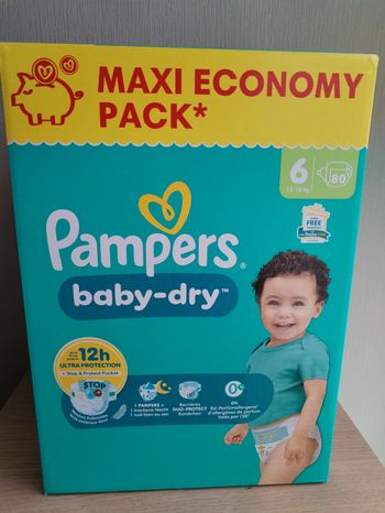 Couche pampers Baby Dry 